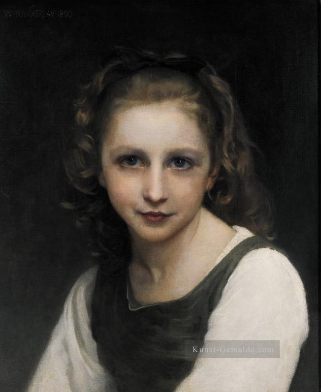 Porträt eines jungen Mädchens Realismus William Adolphe Bouguereau Ölgemälde